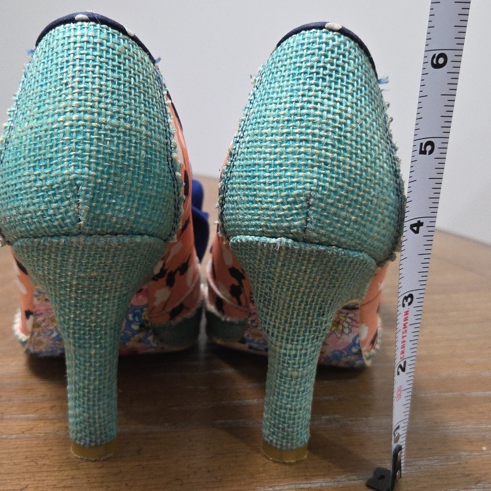 Irregular Choice Mutiny Floral Pumps, Size 37 - Picture 7 of 12